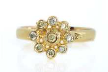  Diamond Floral Ring