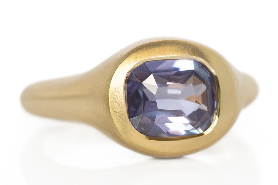 Violet Sapphire Signet