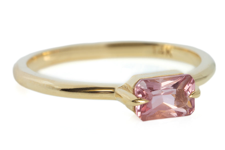 Pink Tourmaline Ring