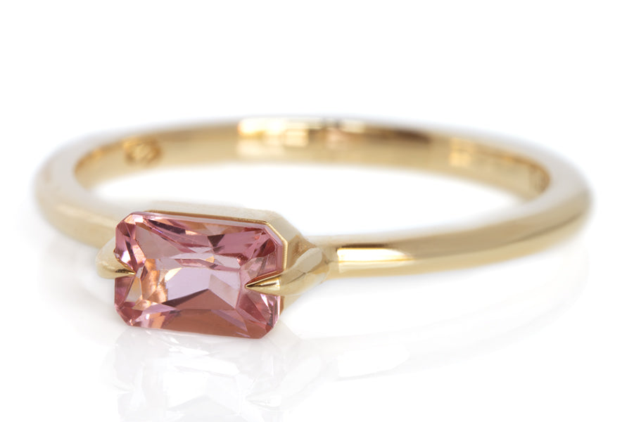 Pink Tourmaline Ring