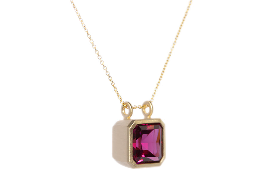 Rhodolite Garnet Necklace