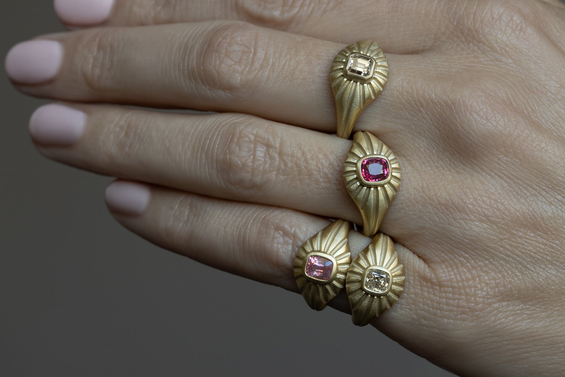 Helios Diamond Ring