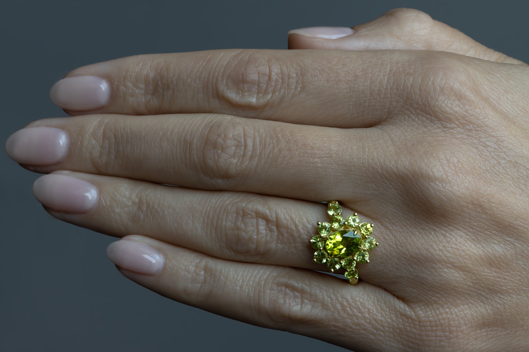 Peridot Chroma Ring