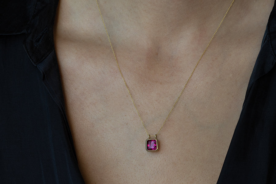 Rhodolite Garnet Necklace