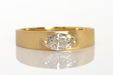  Marquise Salt & Pepper Diamond Ring