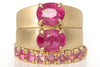 Hot Pink Ruby Ring