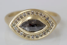  East West Marquise Diamond Ring