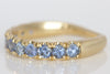Light Blue Sapphire Euro Band