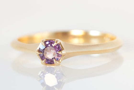 Petite Purple Sapphire Ring