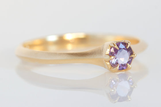 Petite Purple Sapphire Ring