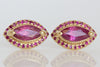 Ruby Marquise Studs