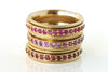 Sapphire Spinner Rings